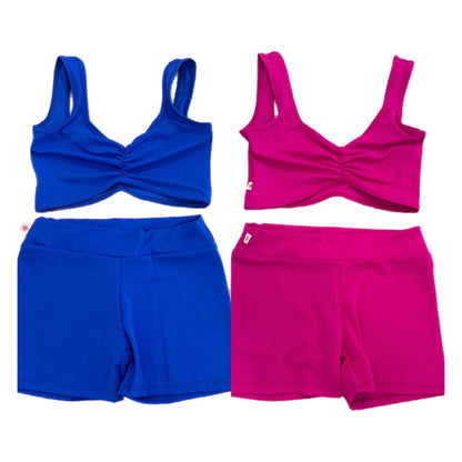 Demi Pinch Solid Short Set