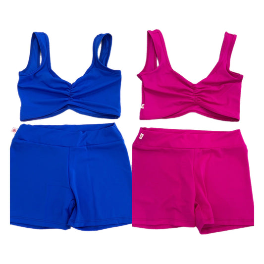 Demi Pinch Solid Short Set