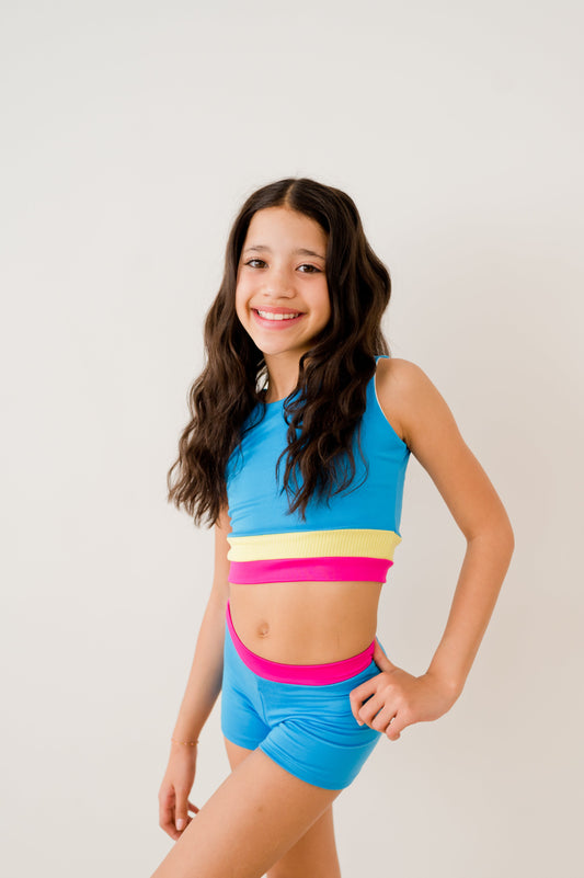 Out of the Blue 2 Piece Dance Set