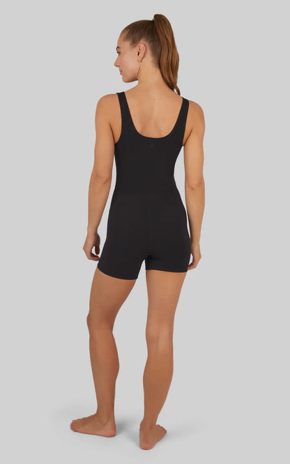 Endurance Black Romper