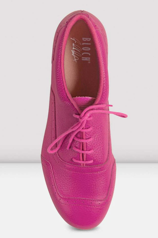 Jason Samuel Smith Fuchsia Pink Pebble Leather Tap Shoes