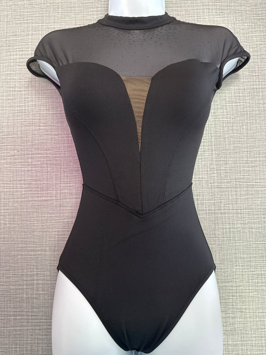 Celeste Cap Sleeve Printed Leotard #40003