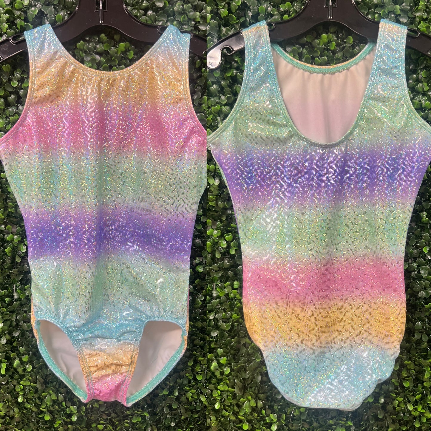 Shiny Pastel Leotard