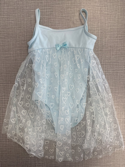 Baby Doll Heart Dress Leotard #105