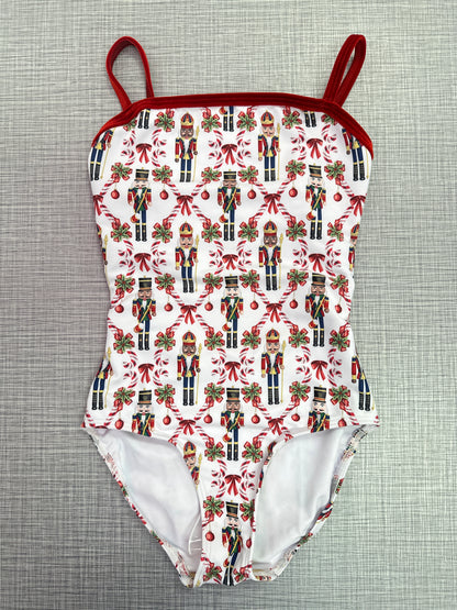 Eleve Helena Nutcracker Candy Cane Court Leotard