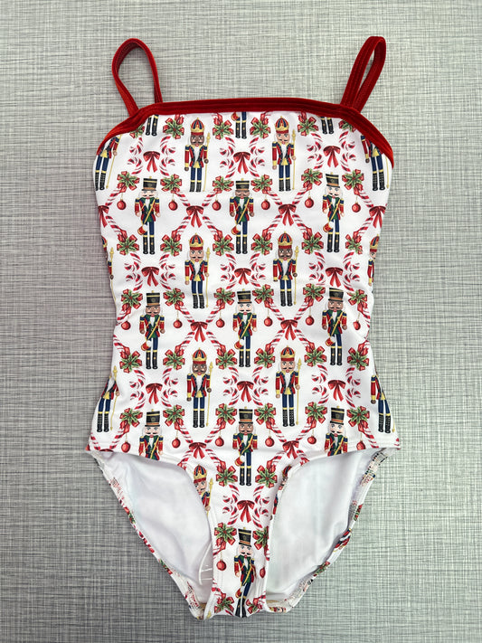 Eleve Helena Nutcracker Candy Cane Court Leotard
