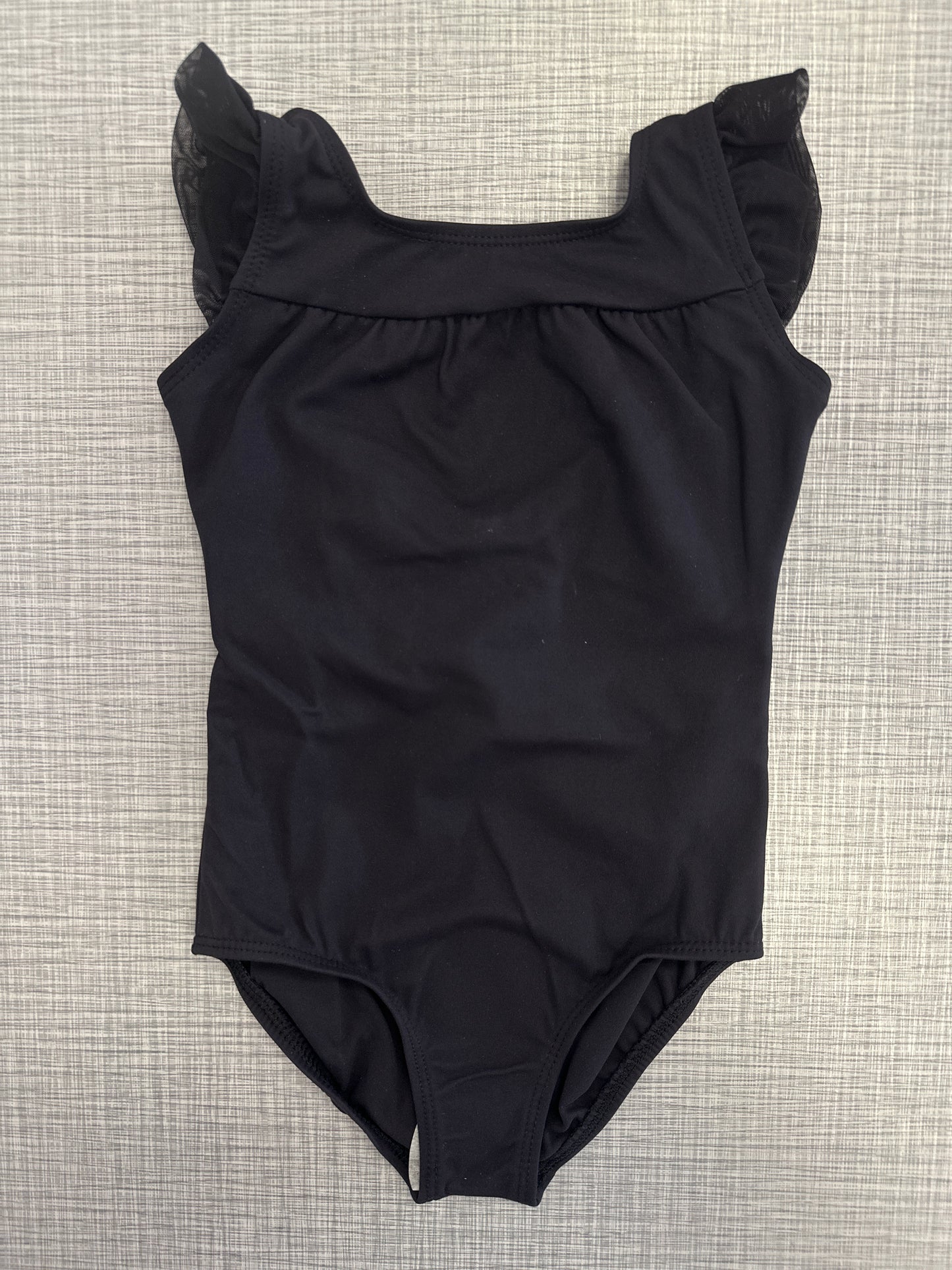 Sheer Ruffles Leotard #103
