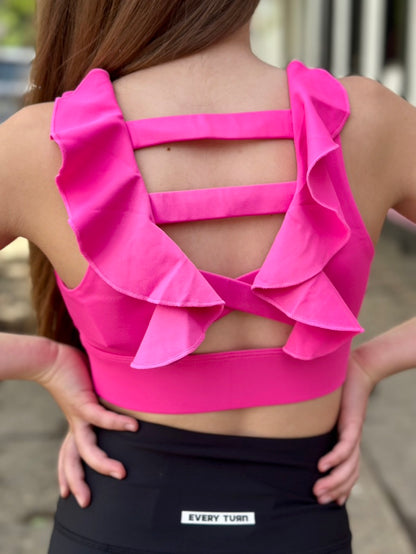 Nalynn Ruffle Back Top