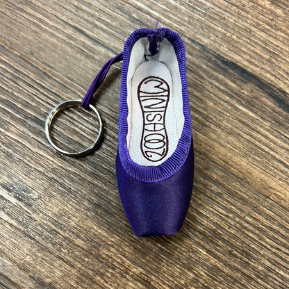 Pointe Shoe Keychain