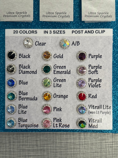 Hypoallergenic 15MM Ultra Sparkle Earrings
