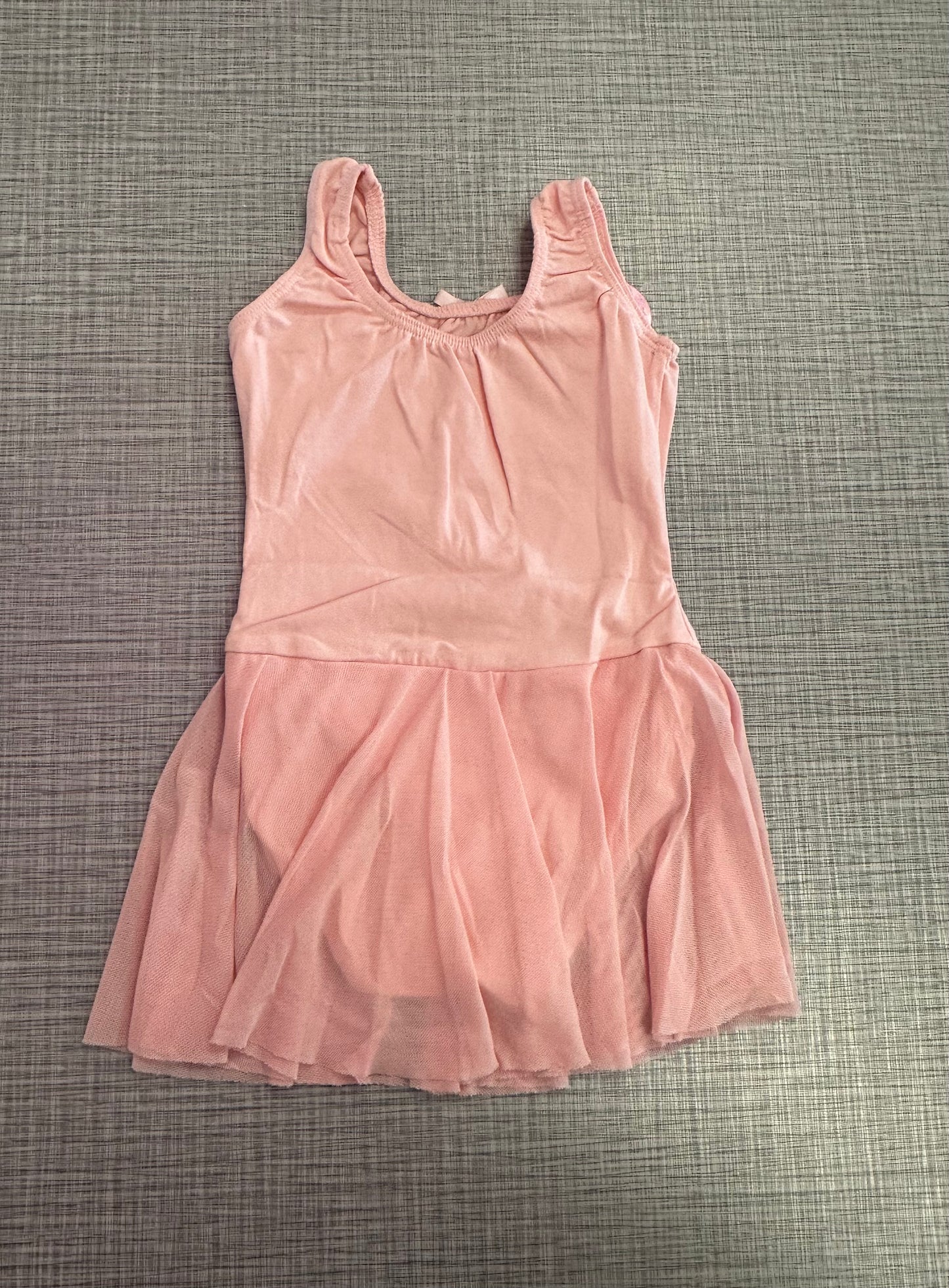 Tank Leotard w/ Mesh Skirt