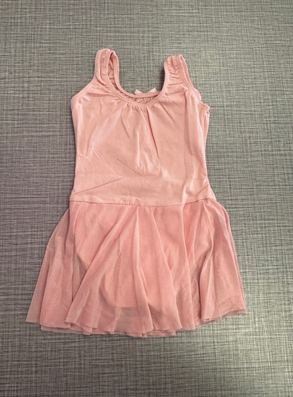 Tank Leotard w/ Mesh Skirt