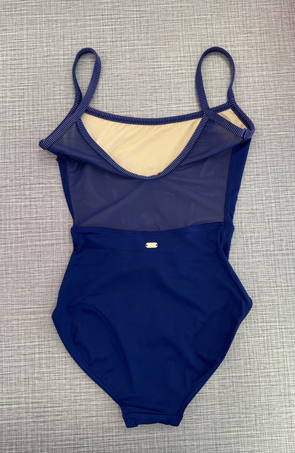 Mesh Bodice Cami Leotard #M70003