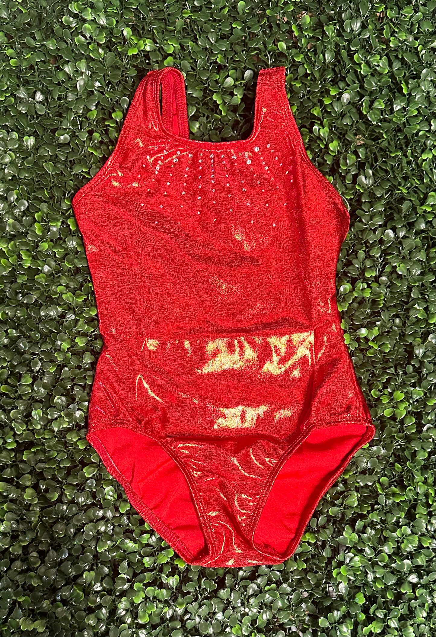 Rhinestone Tank Leotard