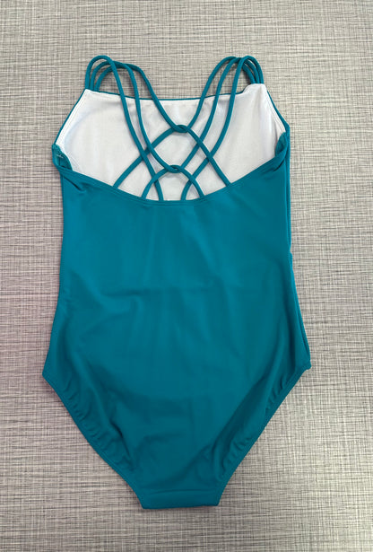 Celeste Cross Back Printed Leotard #50006-08