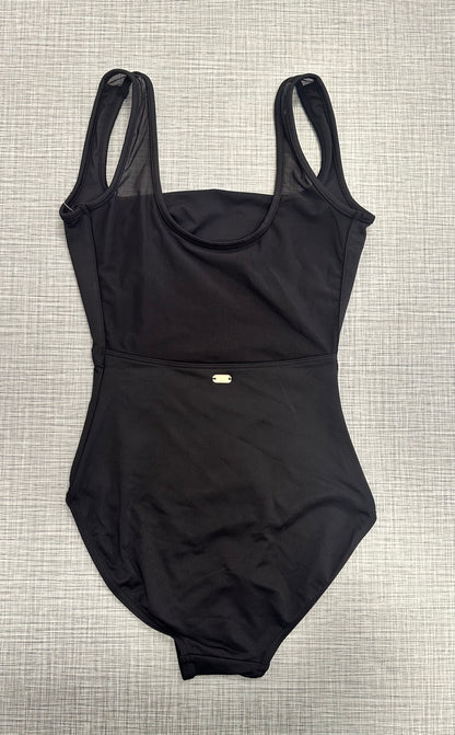 Floral Mesh Back Tank Leotard #50010
