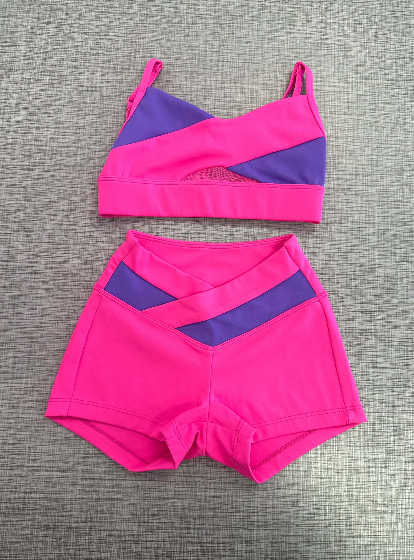 Marli & Vaughn Two Tone Short Set