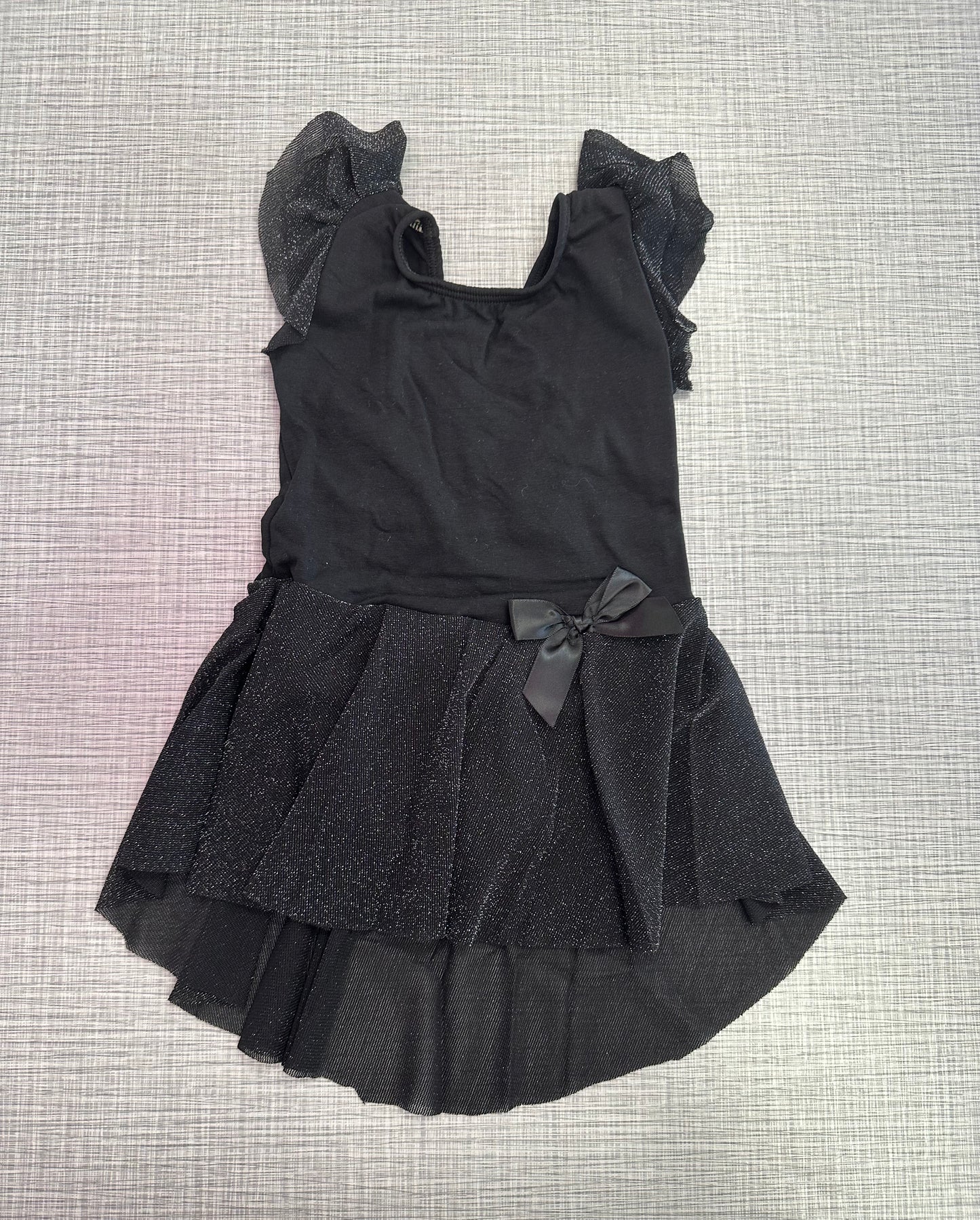 Flutter Sleeve Leotard w/ Skirt