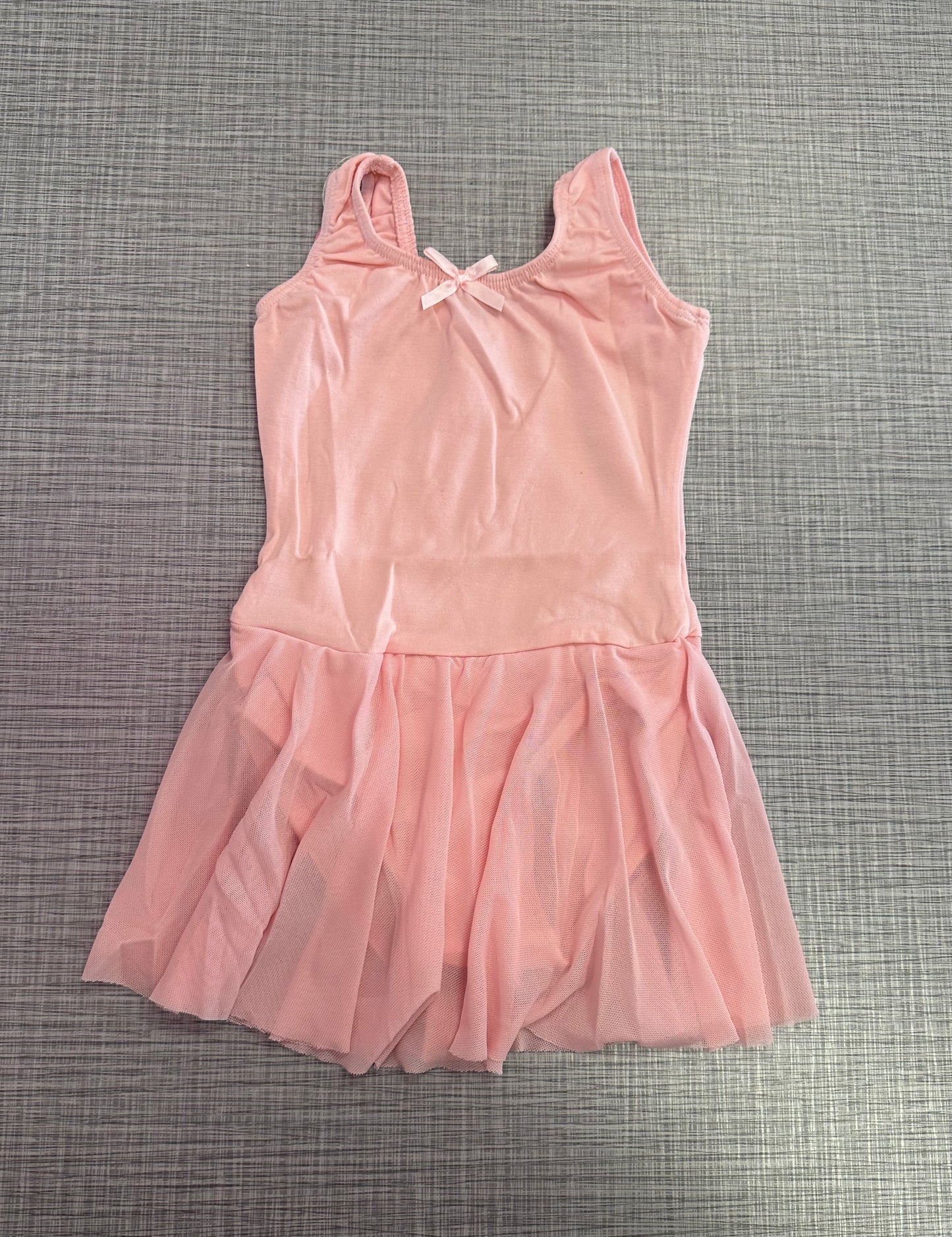 Tank Leotard w/ Mesh Skirt