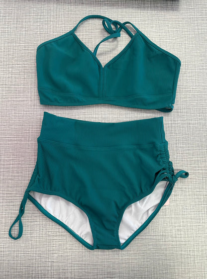 CY Jade  Bra Top & Cinch Brief Set