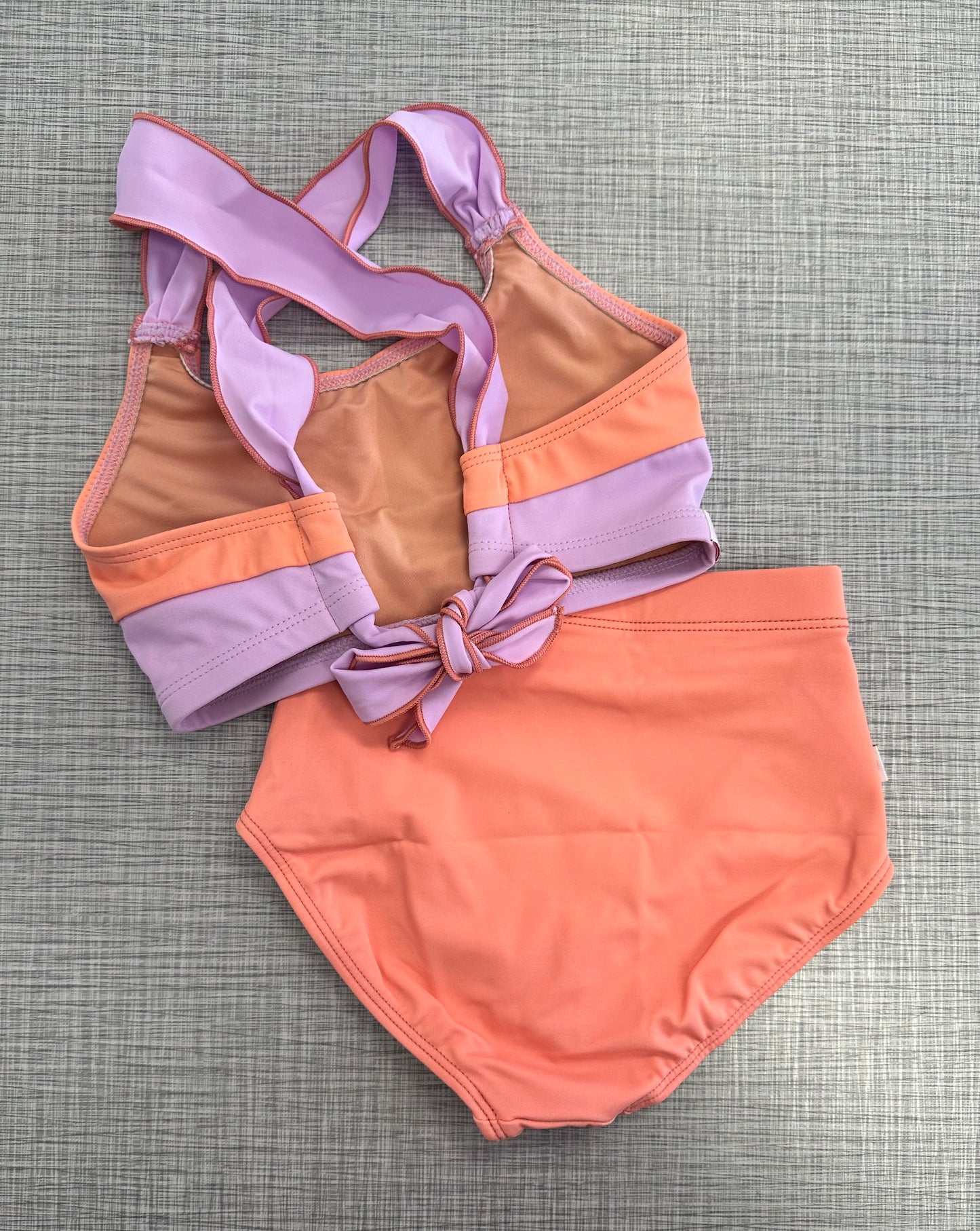 Demi Tie Back Tank Brief Set