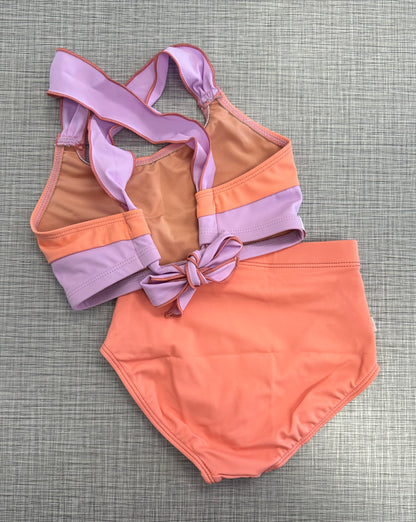 Demi Tie Back Tank Brief Set