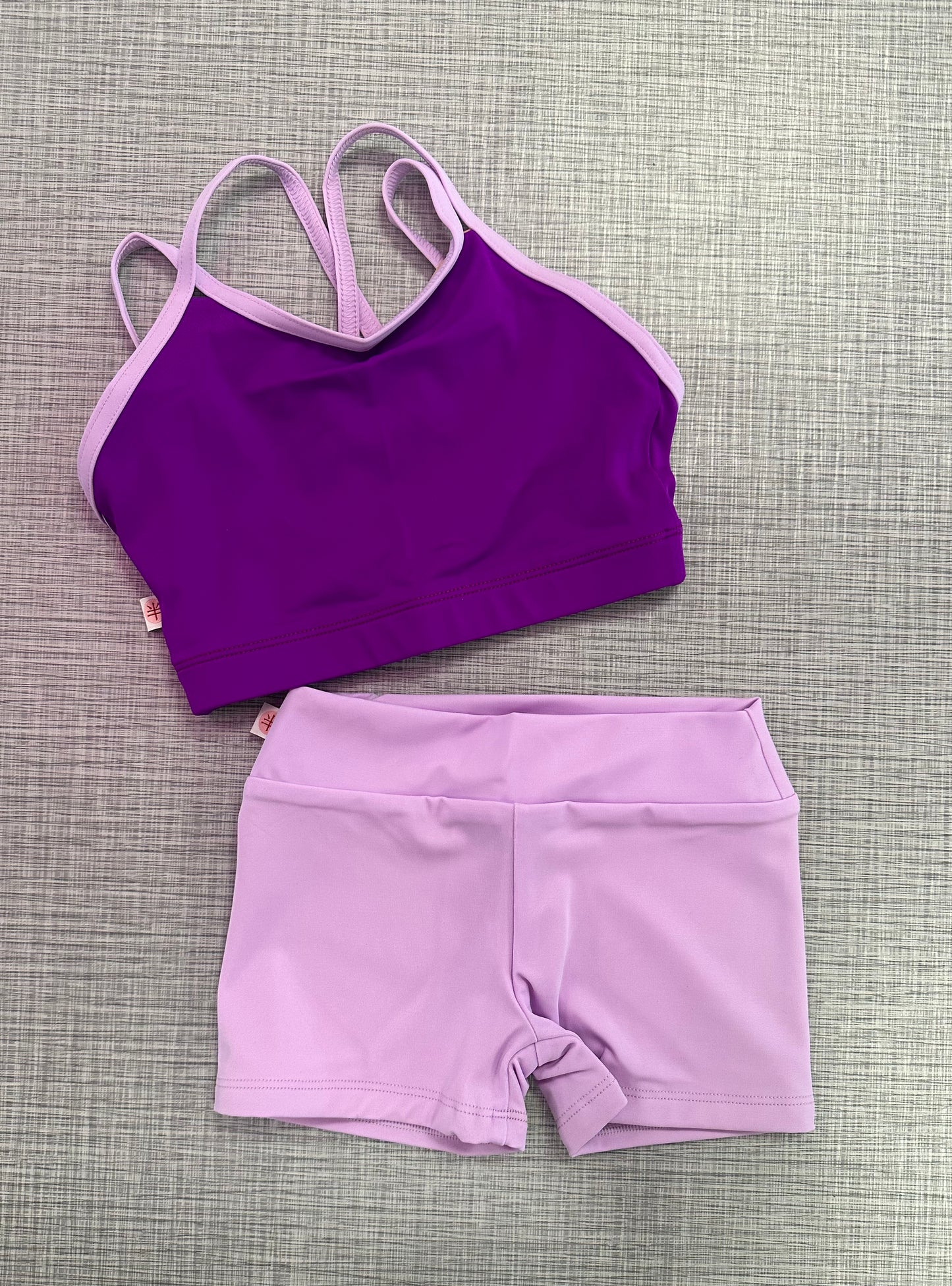 Demi Double Strap Tank Short Set