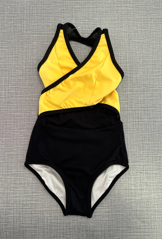 CY Yellow & Black Leotard