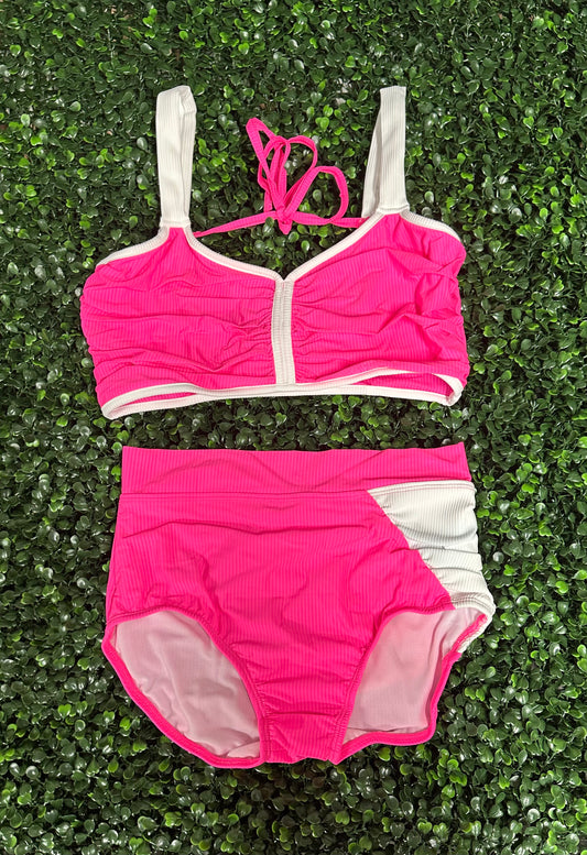 CY Neon Pink Brief Set