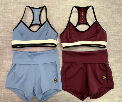 Allure Top & Fold Over Short Set