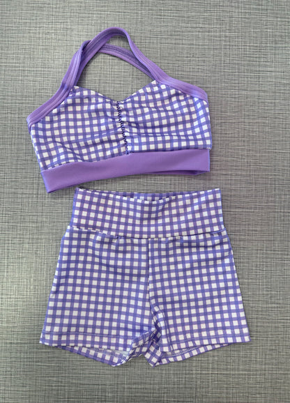 Gingham Short Set