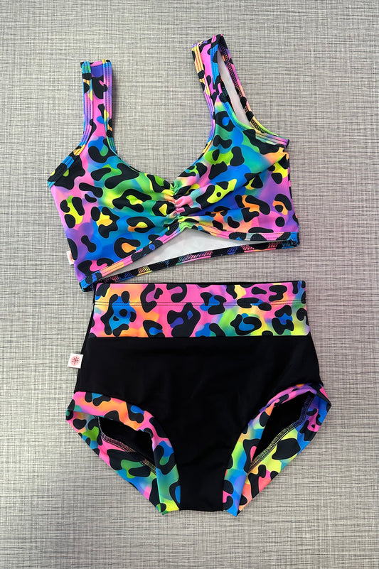 Demi Jungle Pinch Front Brief Set