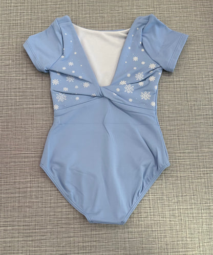 Twist Back Cap Sleeve Leotard #M20005