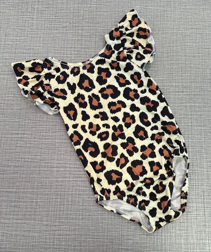 Wild One Flutter Sleeve Leotard