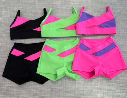 Marli & Vaughn Two Tone Short Set