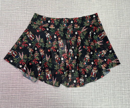 Eleve Hipster Nutcracker Regiment Mesh Skirt
