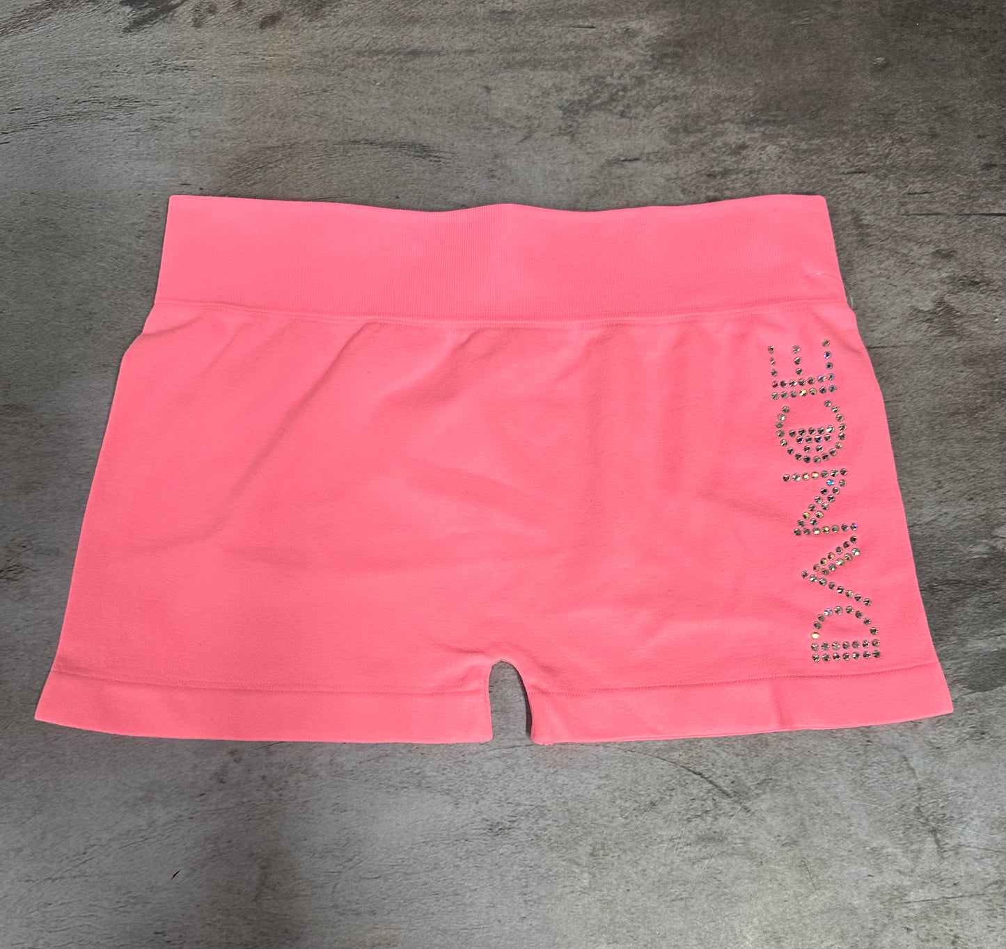 One Size Rhinestone Dance Shorts