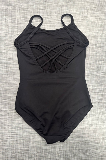Floral Embellish Back Strap Leotard #70009