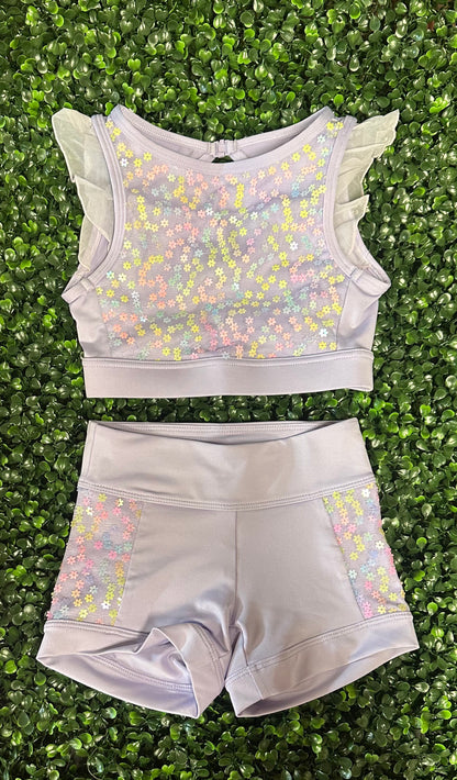 Flower Fairy Petal Top &  Sprite Short Sets