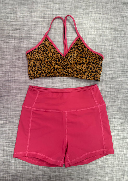 Bliss Bra Top & Flame Short Set