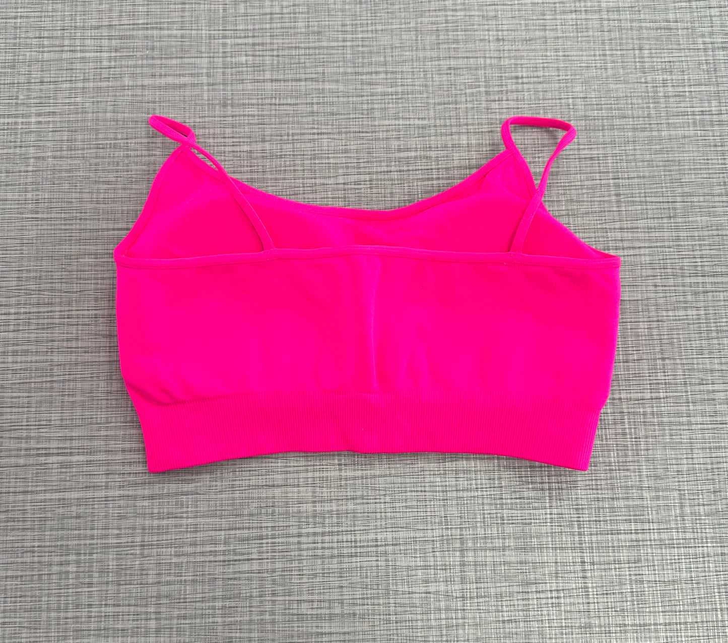 Hot Pink Padded Bra Top
