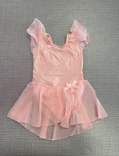 Flutter Sleeve Leotard w/ Skirt