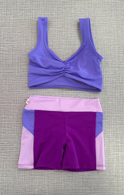 Demi Pinch Front Top & Short Set