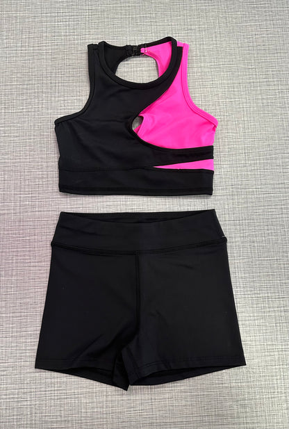 Lulu Top & Solid Short Set