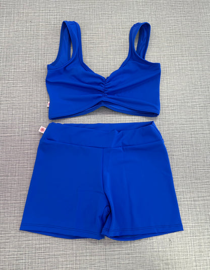 Demi Pinch Solid Short Set
