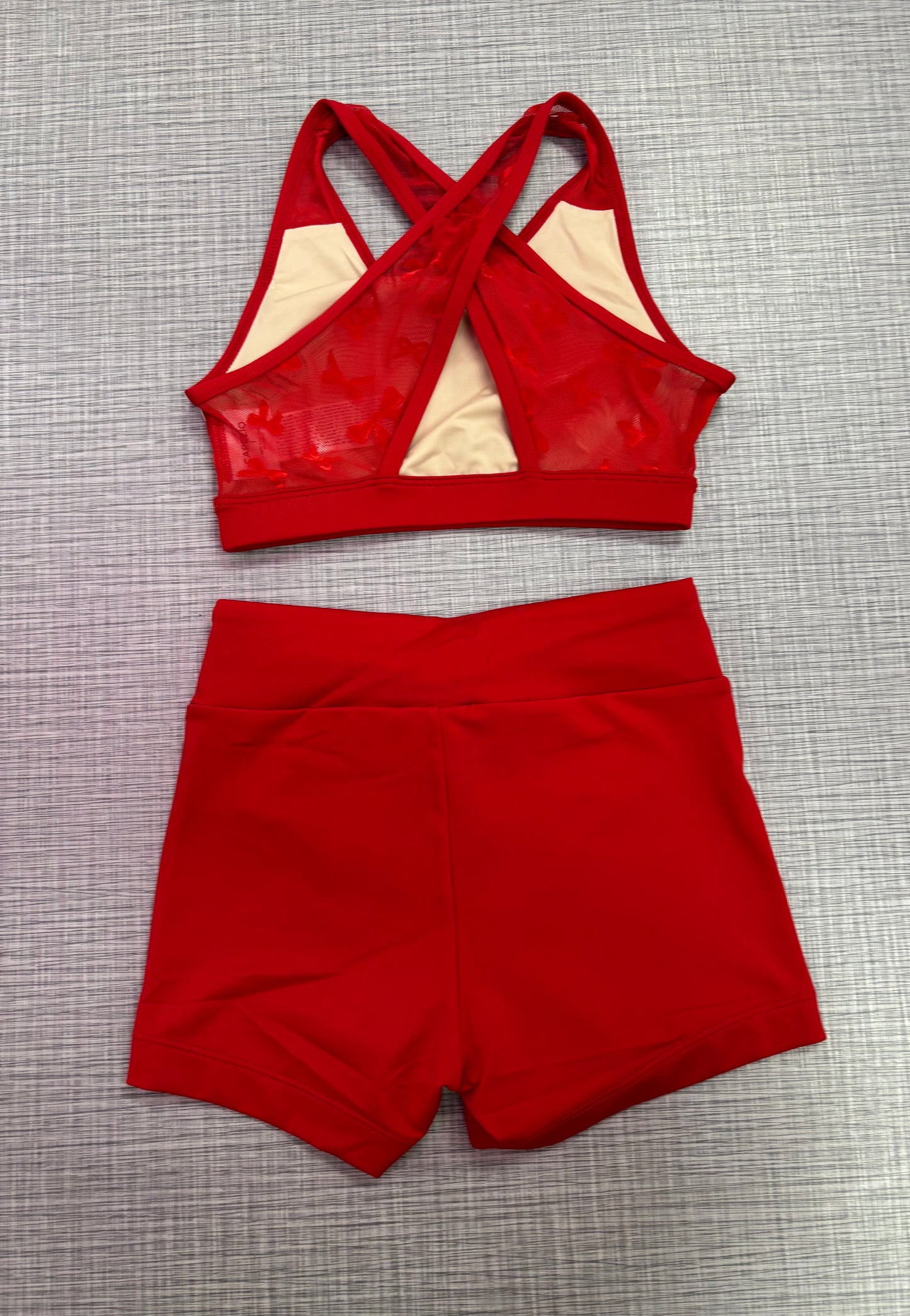 Spotlight Top & Curtsy Bow Short Set