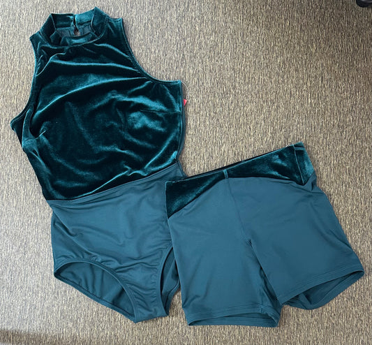 AS Cedar Leotard & Groove Short Set