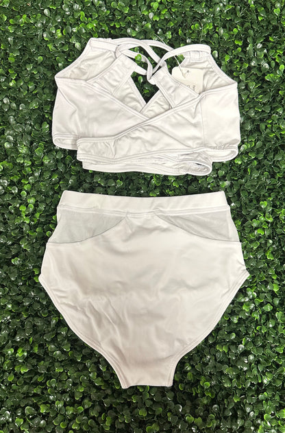 CY White Top & Brief Set