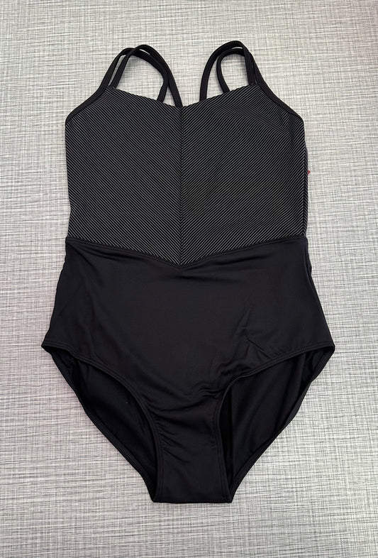 Stripe Bodice Cami Leotard #M70001