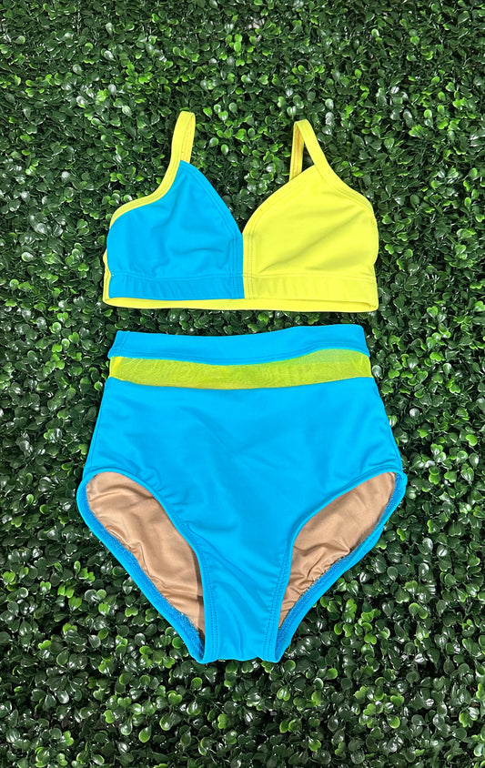 Limited Edition Arabian Blue/Samba Yellow Brief Set